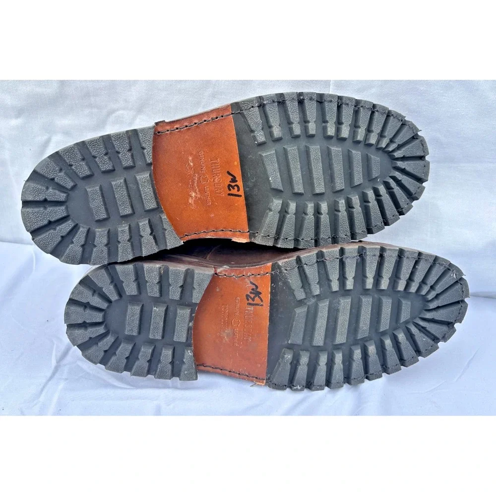 Thursday Everyday Premier Shoes Men's 10 English Brown Leather SHOES